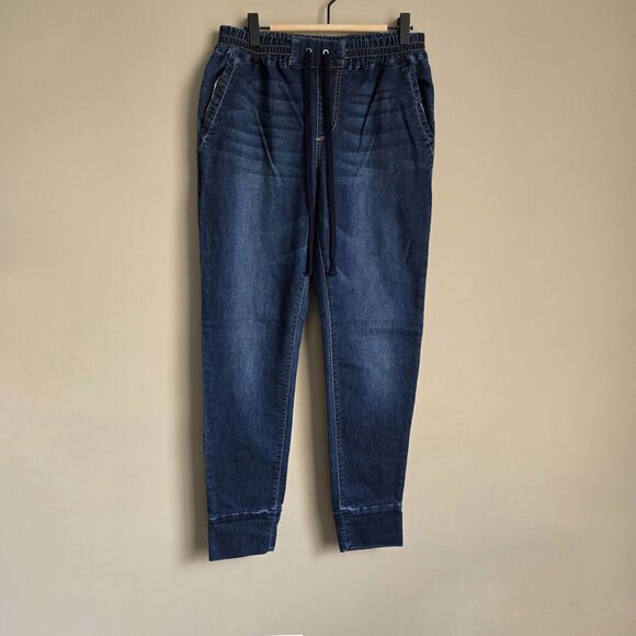 Joe's Jeans Allegra Drawstring Comfort Denim Joggers Size S - Picture 1 of 5